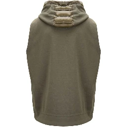Bicolor Polyamide Sleveless Jacket