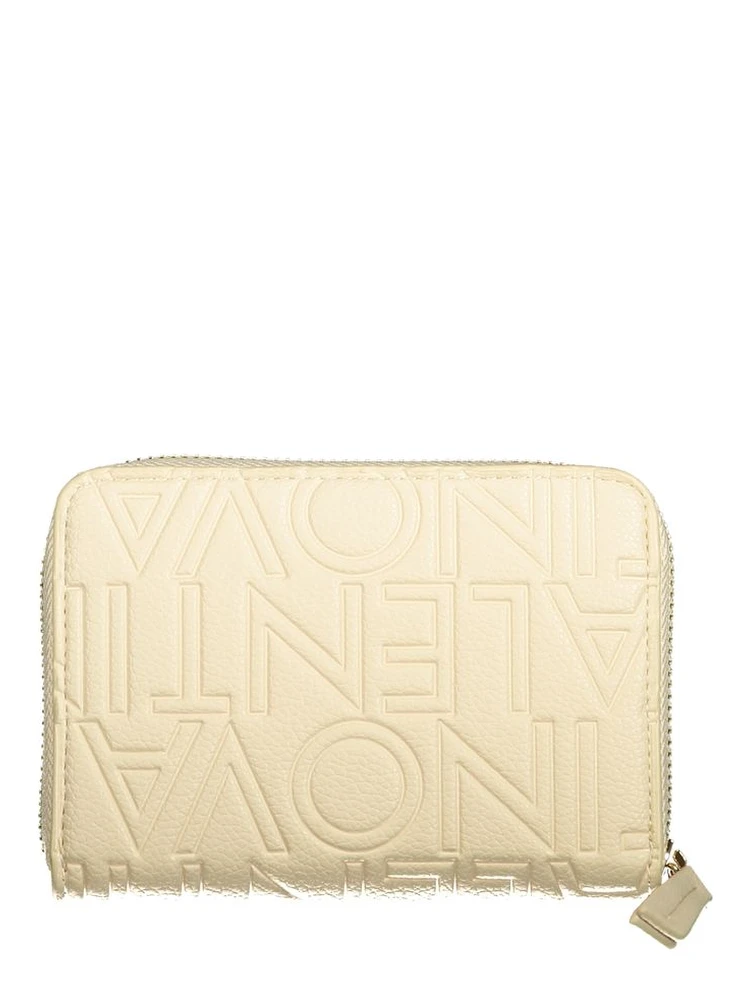 Beige Polyurethane Women's Wallet alternative