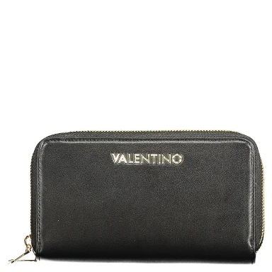 Black Polyurethane Women's Wallet
