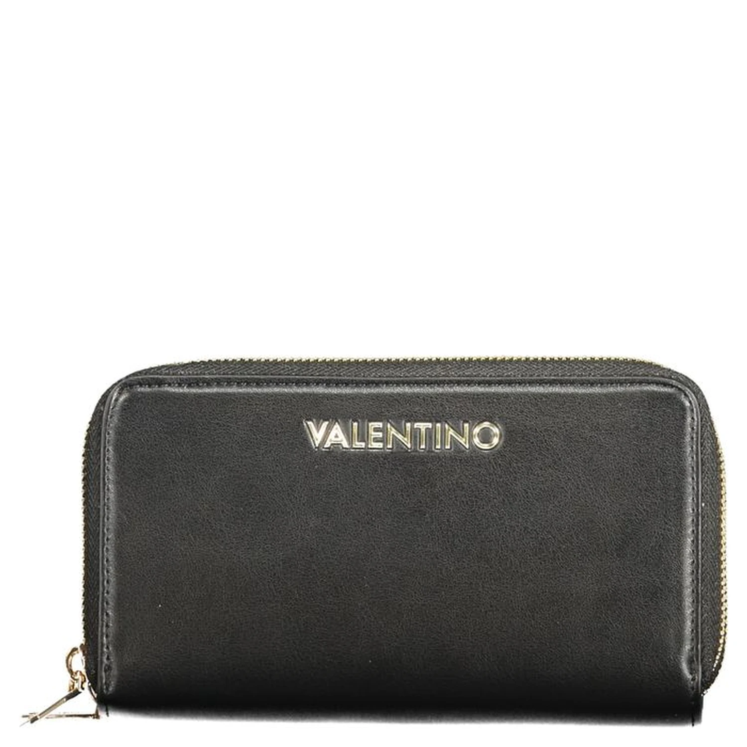 Black Polyurethane Women's Wallet