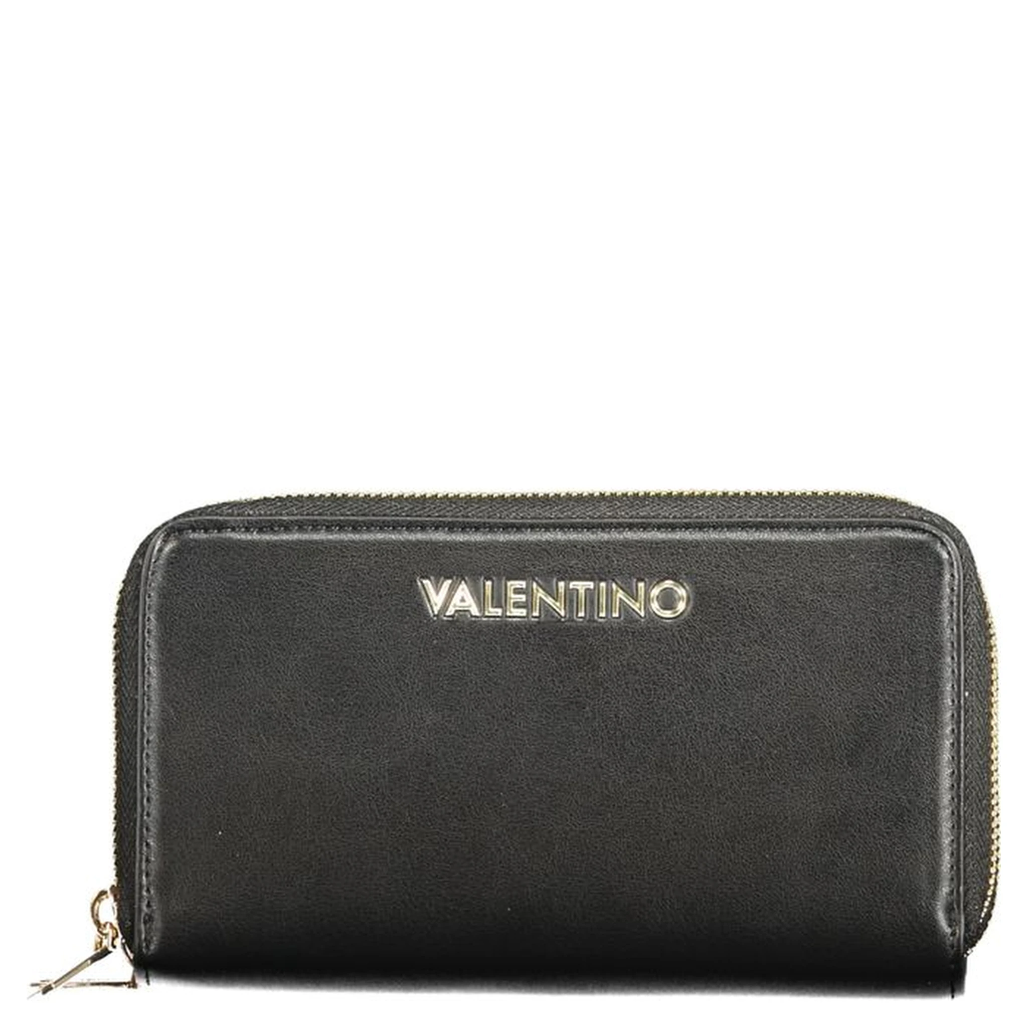 Black Polyurethane Women's Wallet