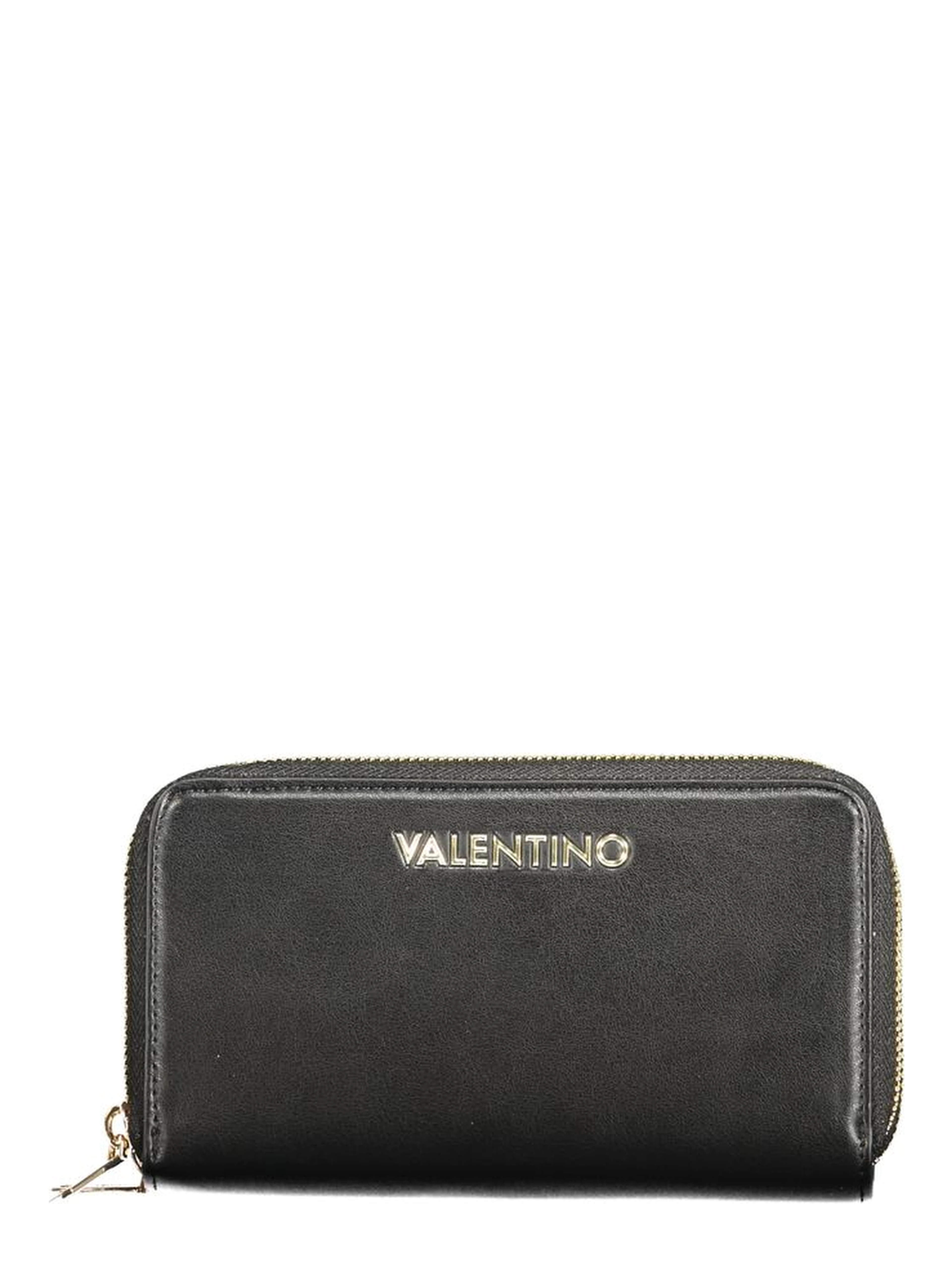 Black Polyurethane Women's Wallet