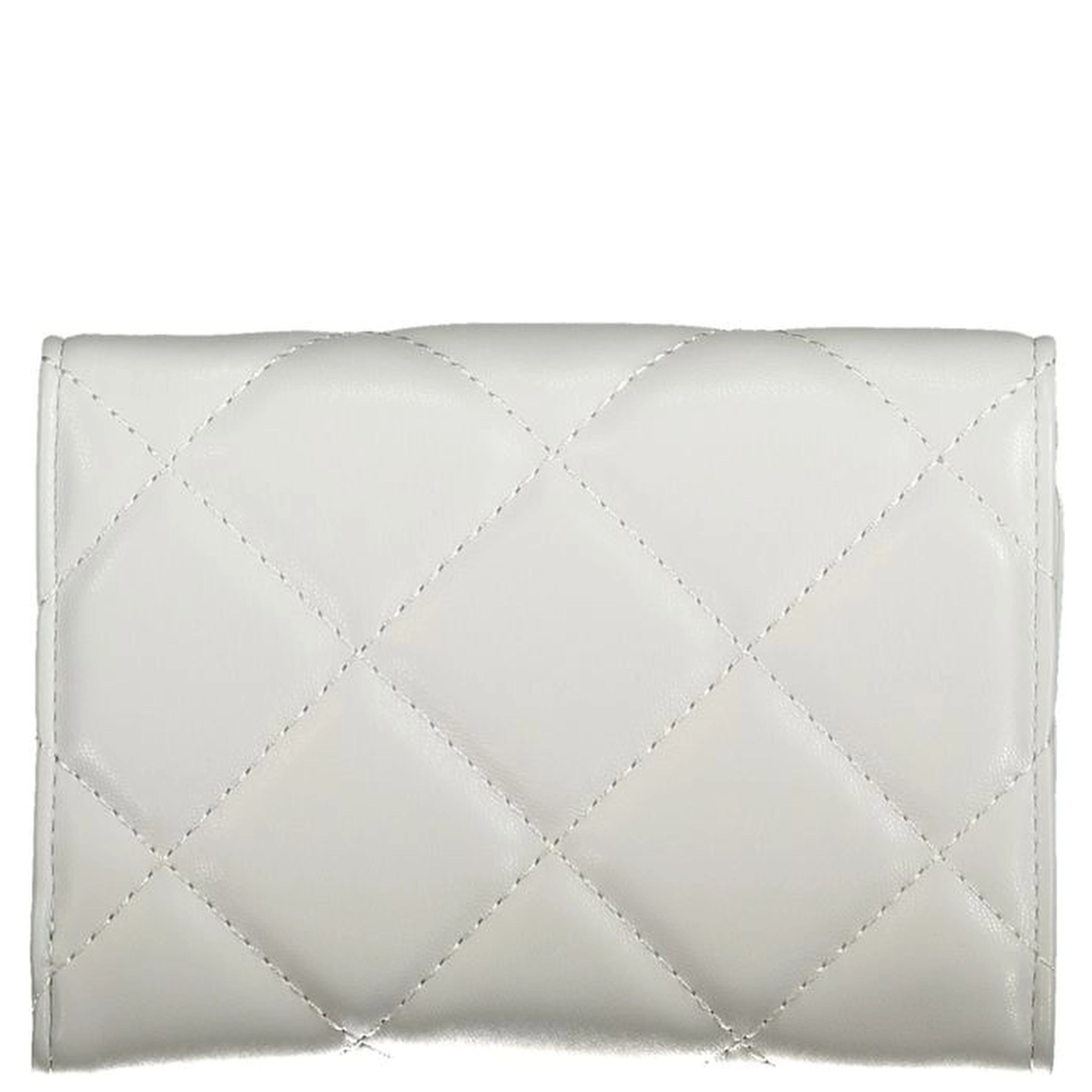 Gray Polyurethane Women's Wallet