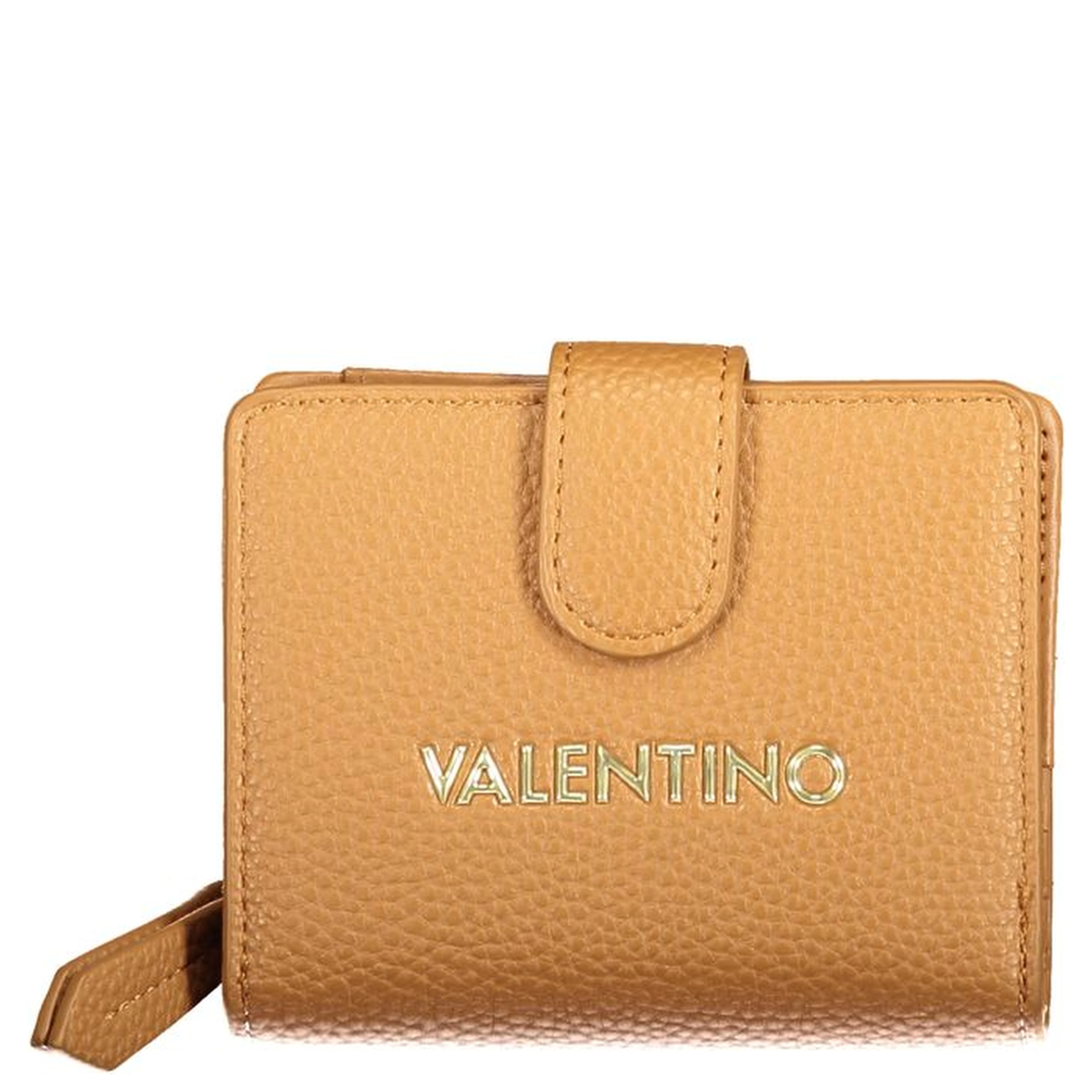 Brown Polyurethane Women Wallet