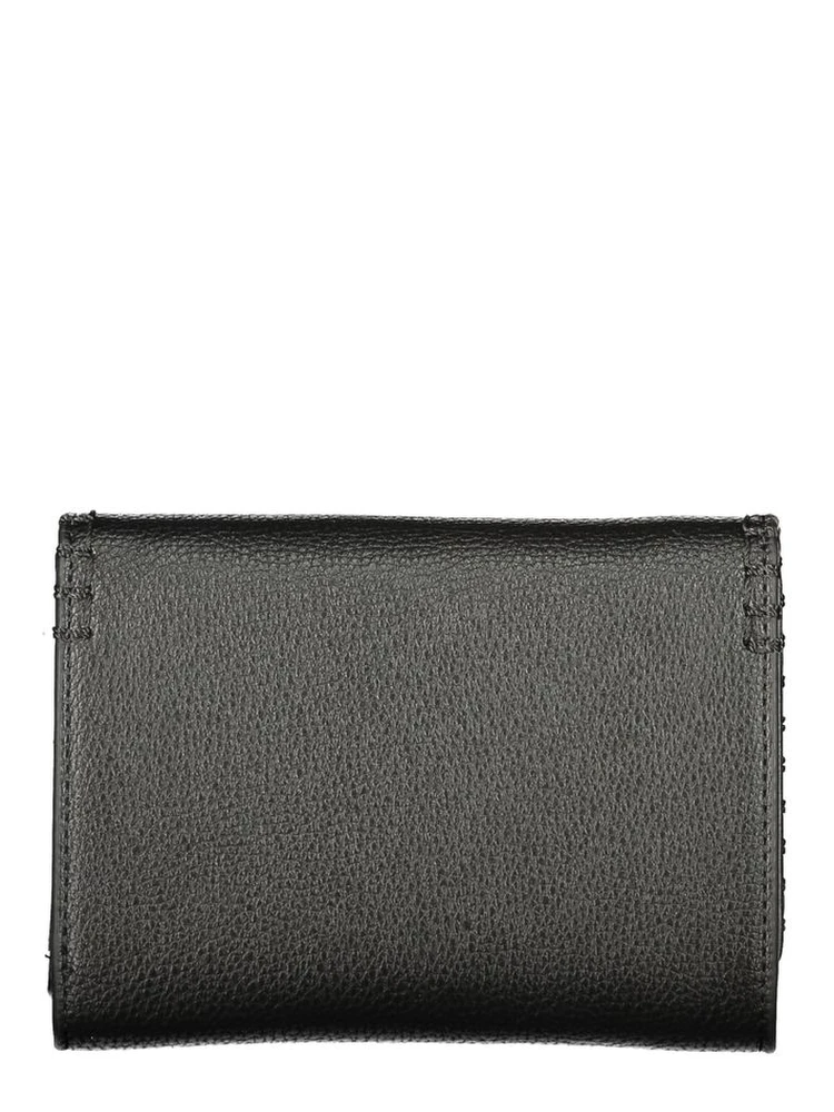 Nero Polyurethane Women's Wallet alternative