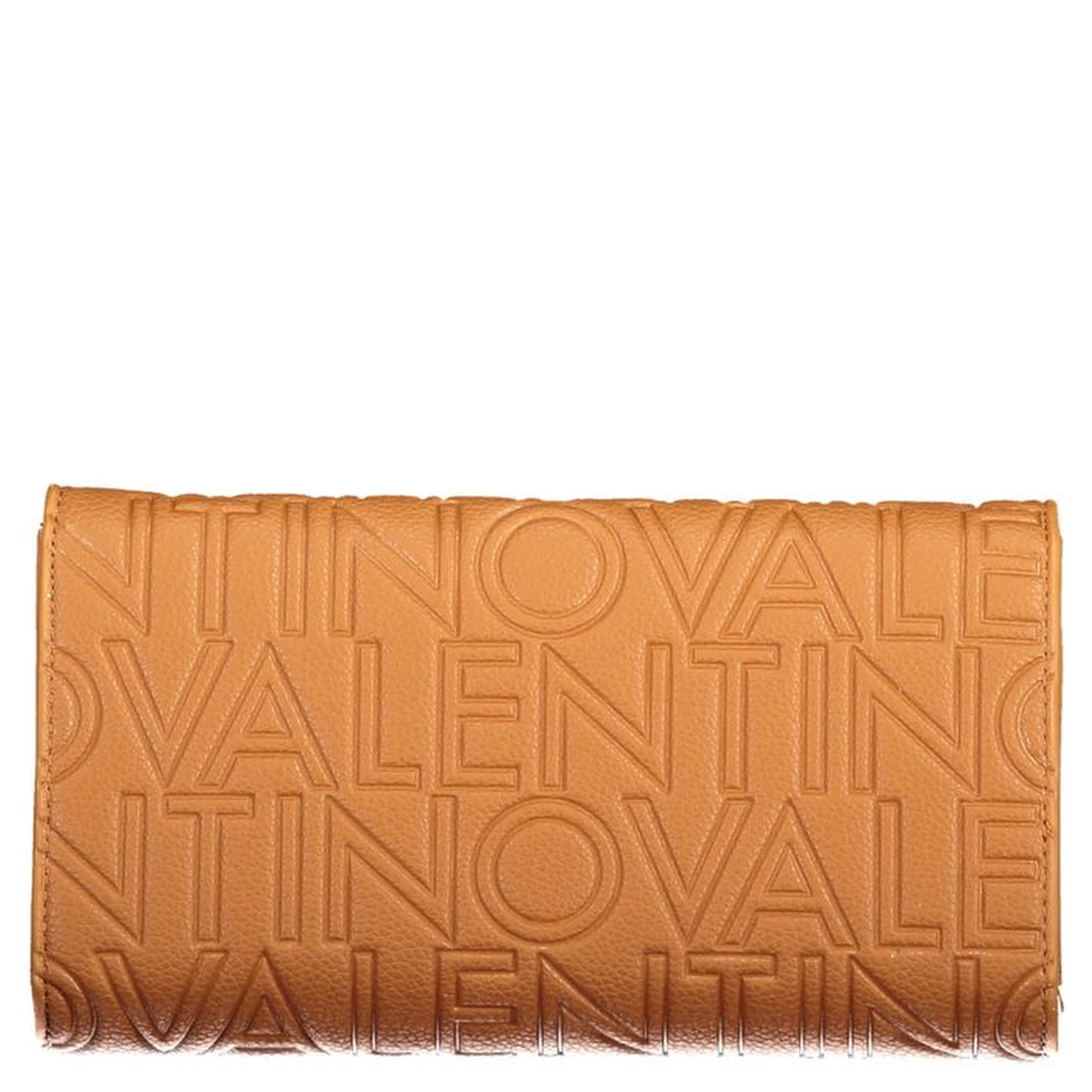 Brown Polyurethane Women's Wallet