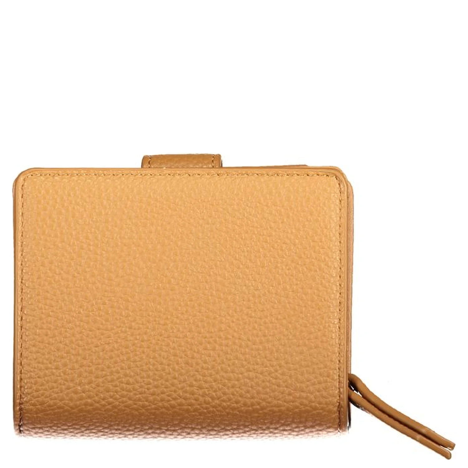 Brown Polyurethane Women Wallet