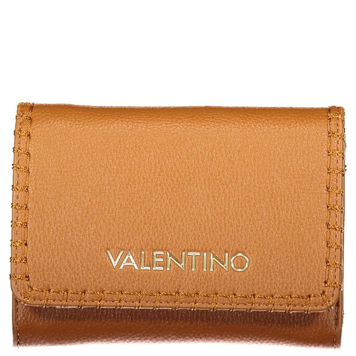 Brown Polyurethane Women's Wallet Accessory