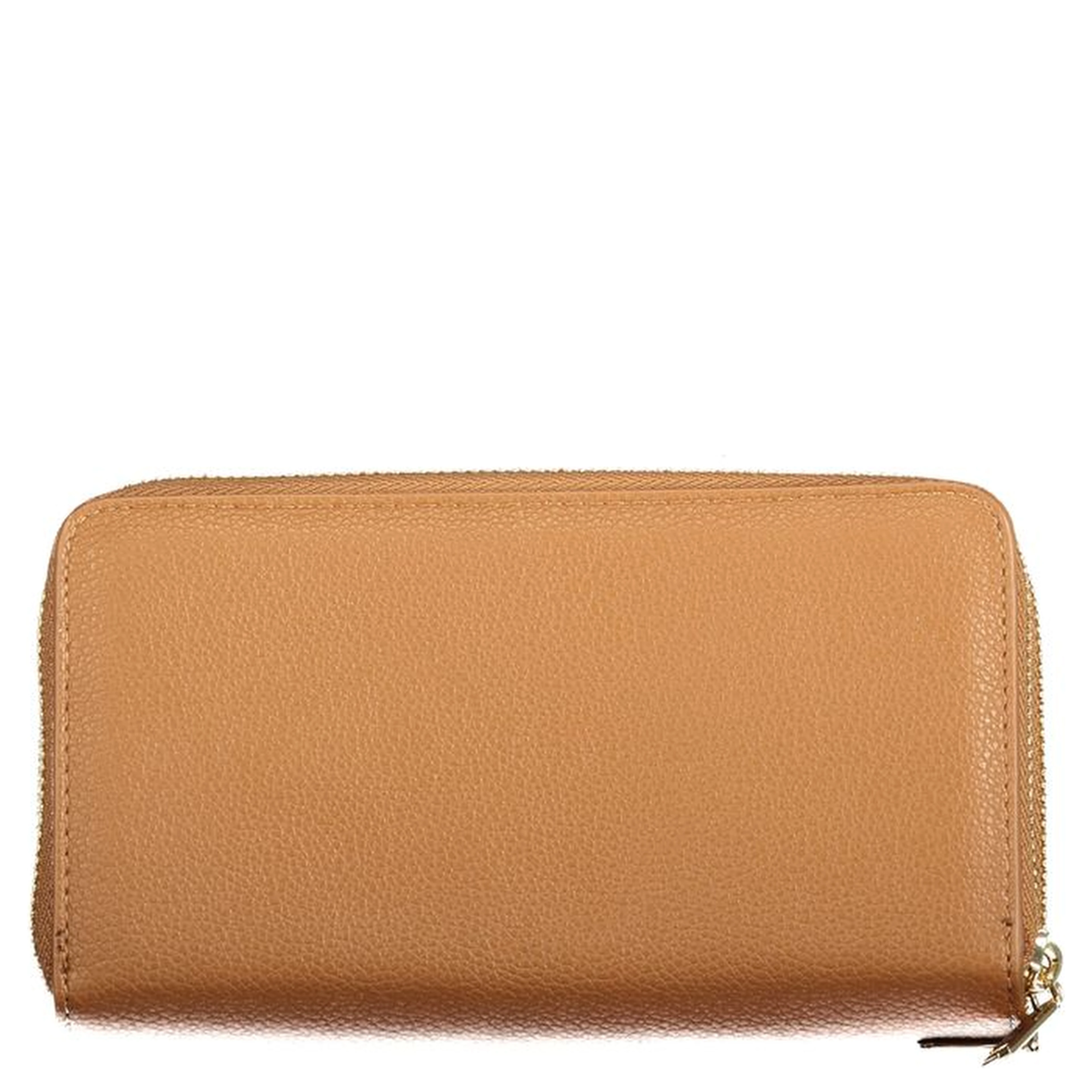Brown Polyurethane Womens Wallet