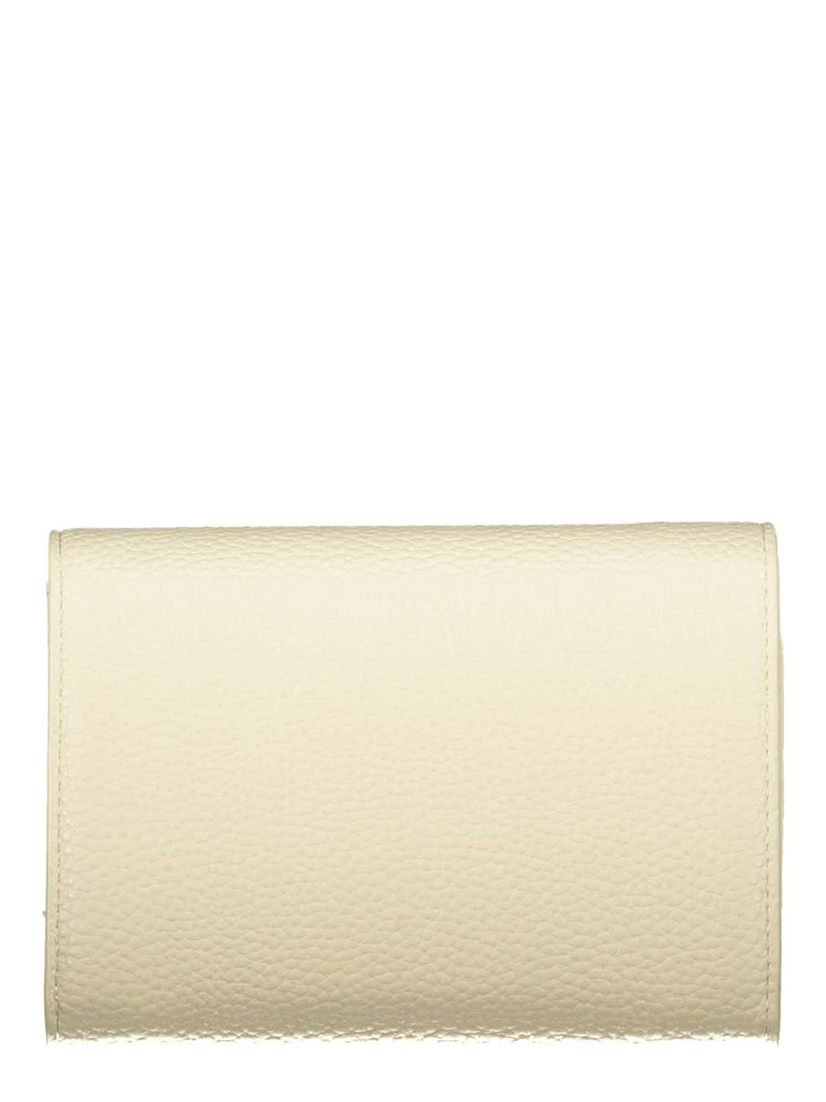 Beige Polyurethane Womens Wallet alternative