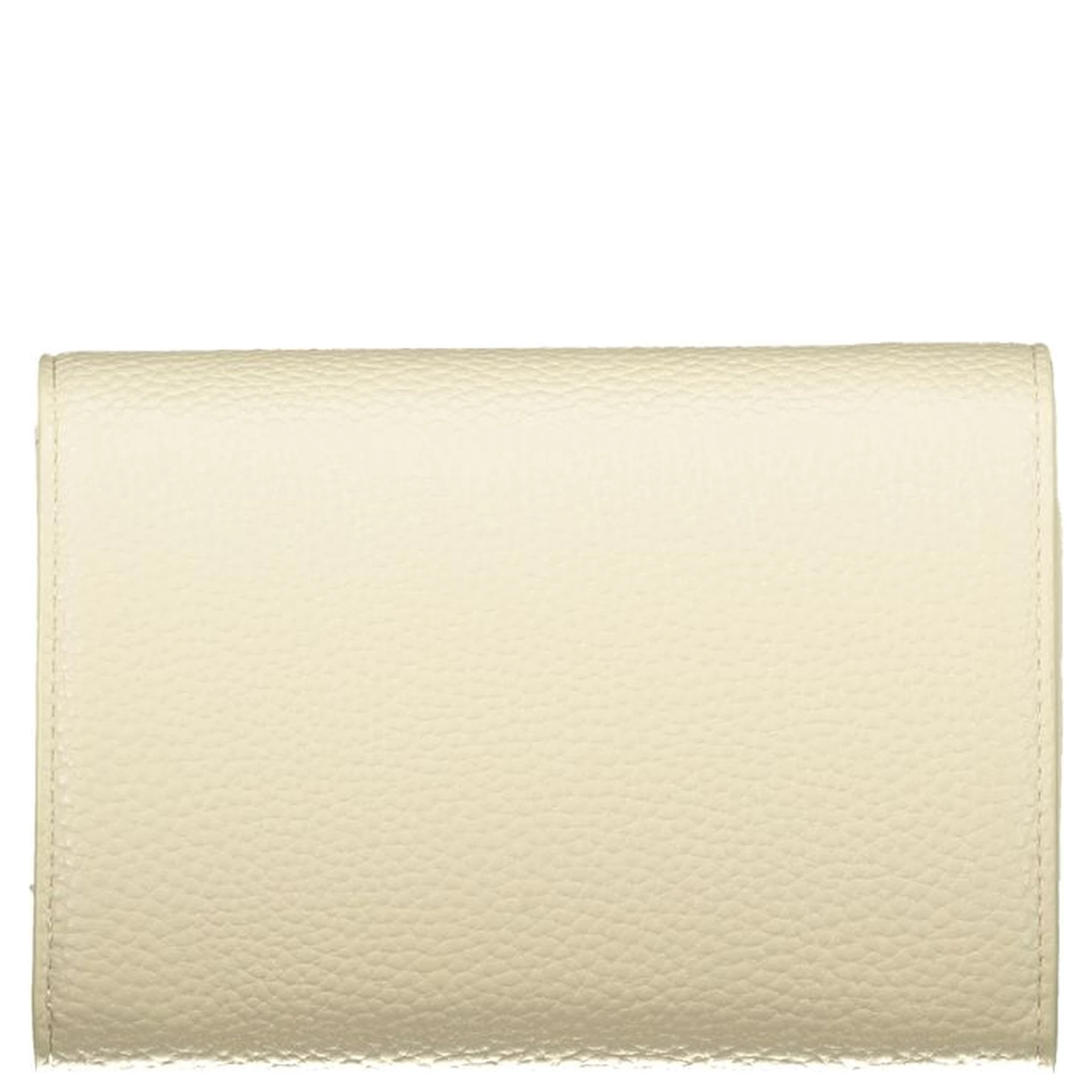 Beige Polyurethane Womens Wallet