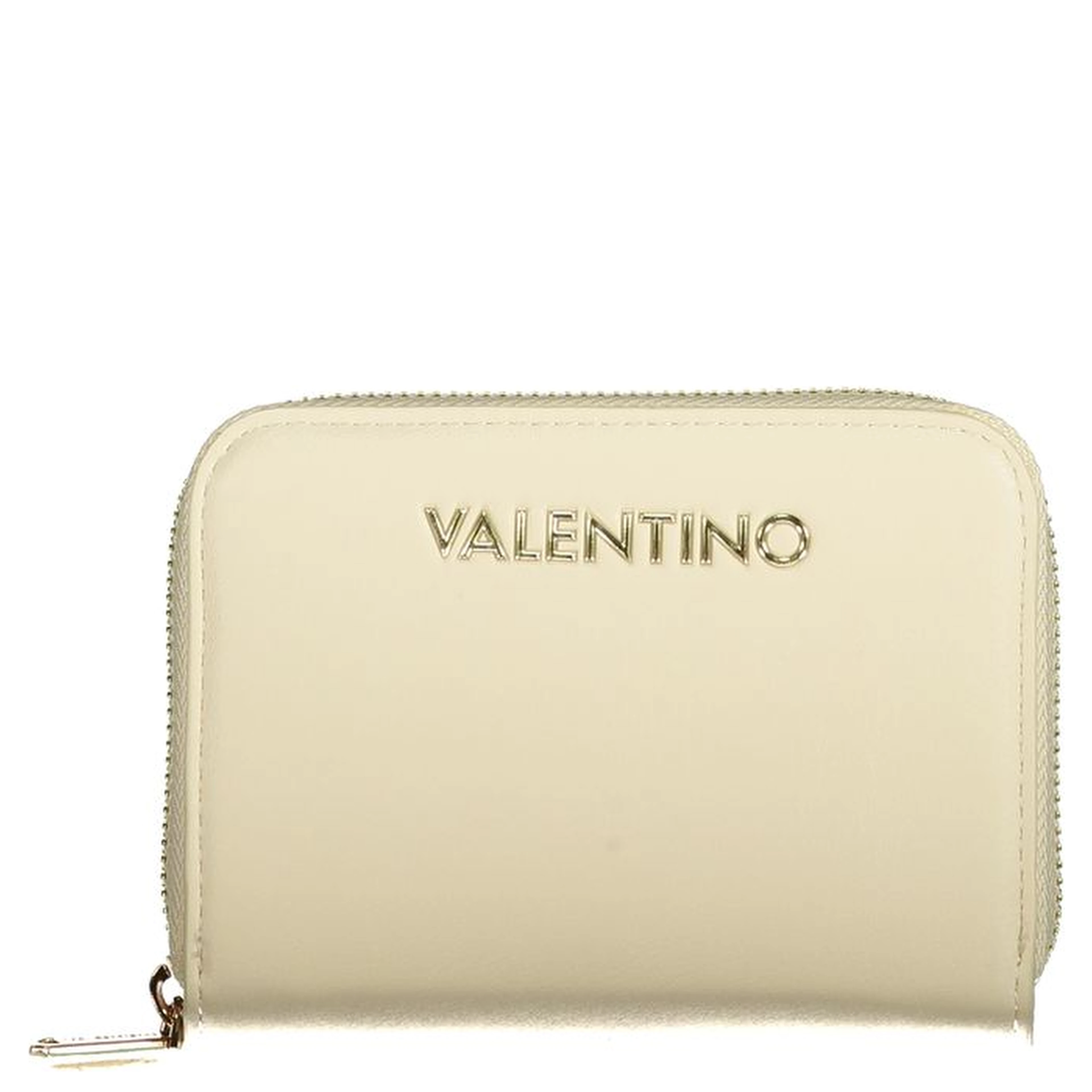Beige Polyurethane Womens Wallet