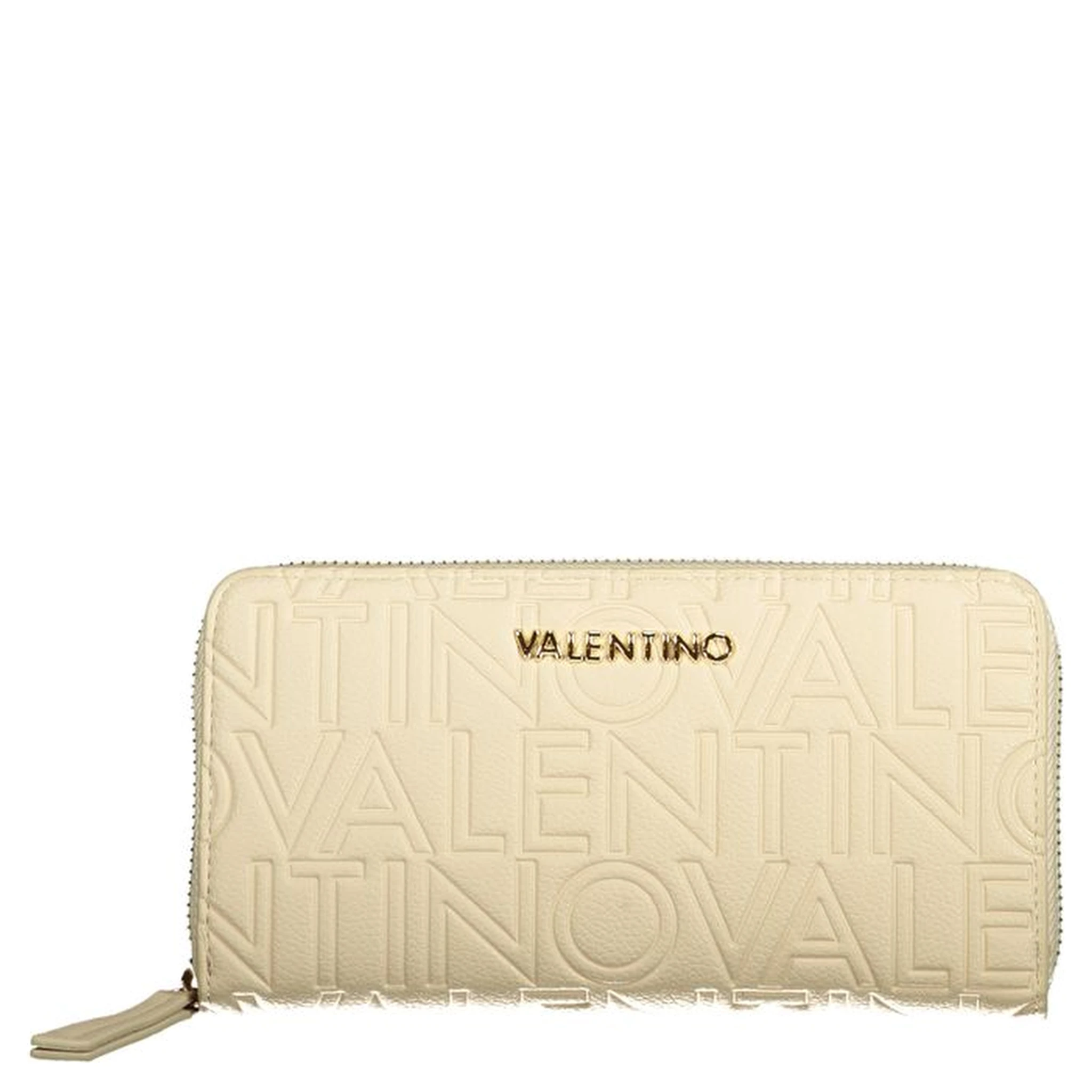 Beige Polyurethane Women Wallet
