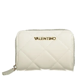 White Polyurethane Women's Wallet