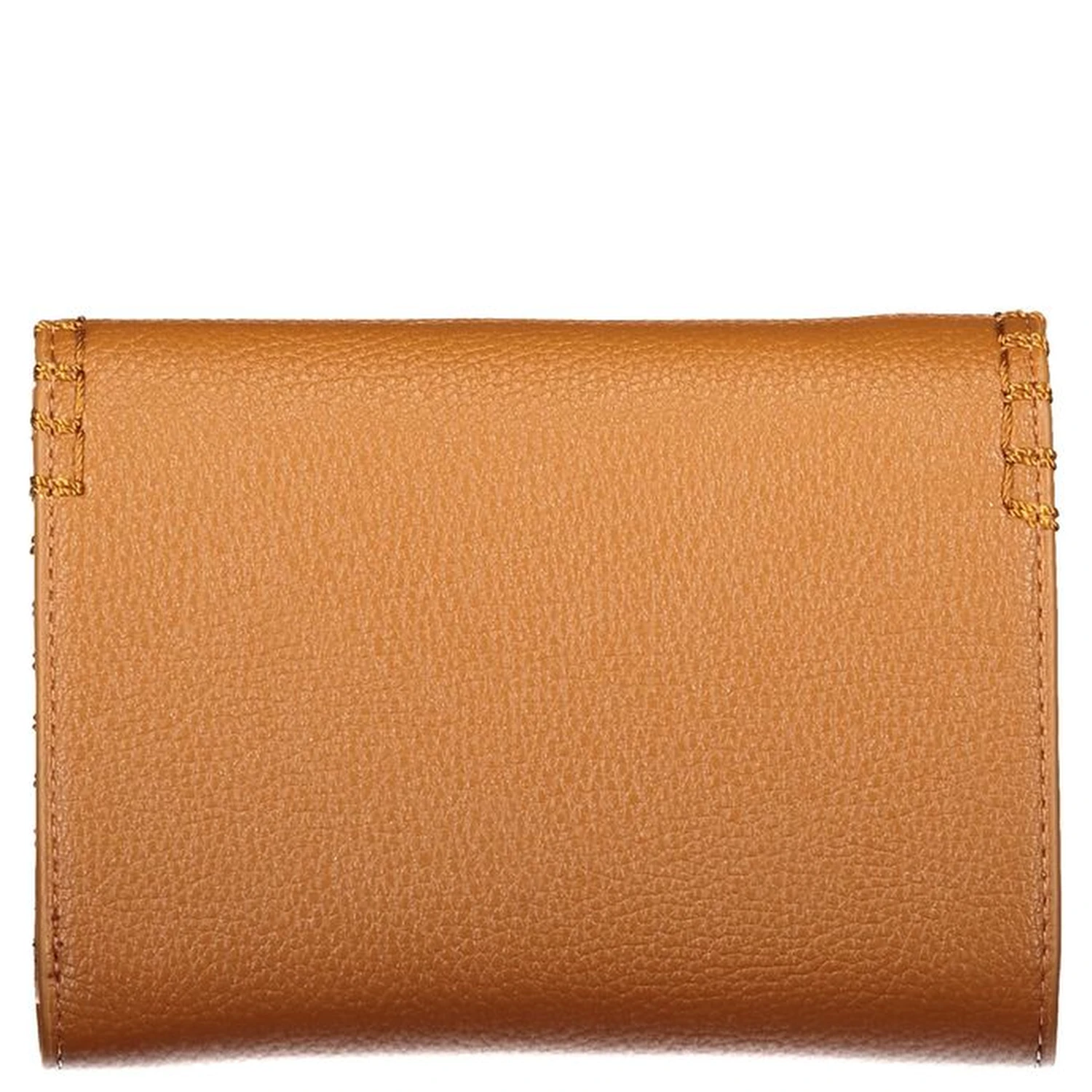 Brown Polyurethane Women's Wallet Accessory