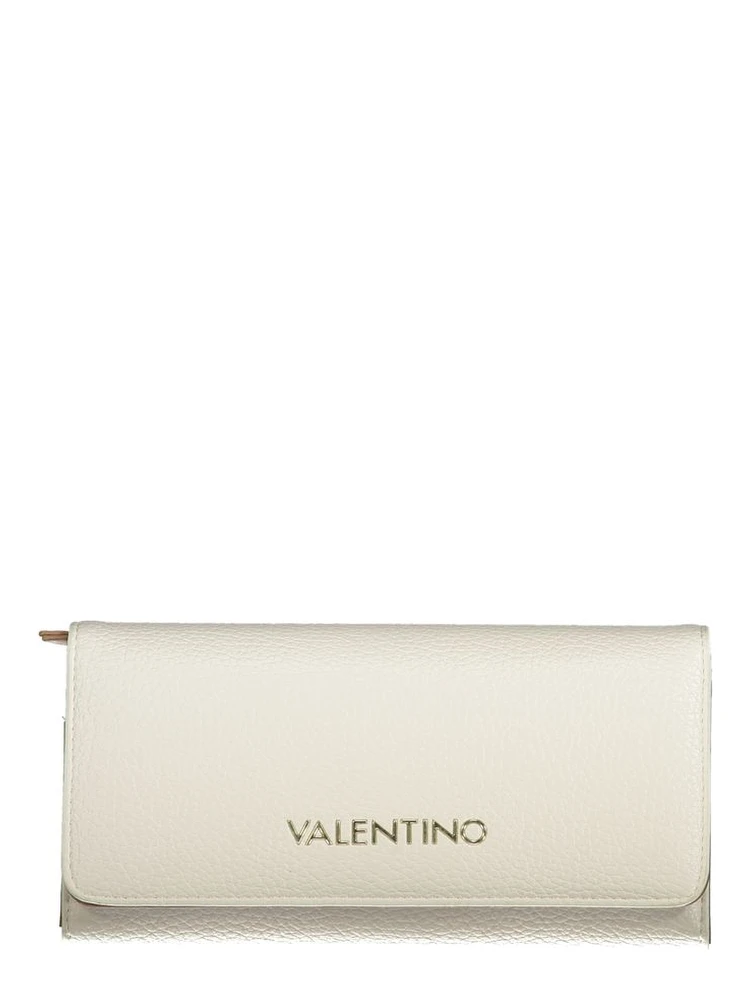 White Polyurethane Women's Wallet
