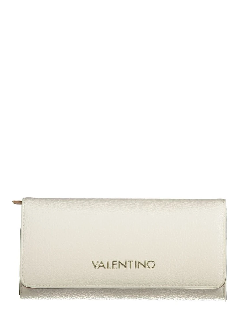 White Polyurethane Women's Wallet