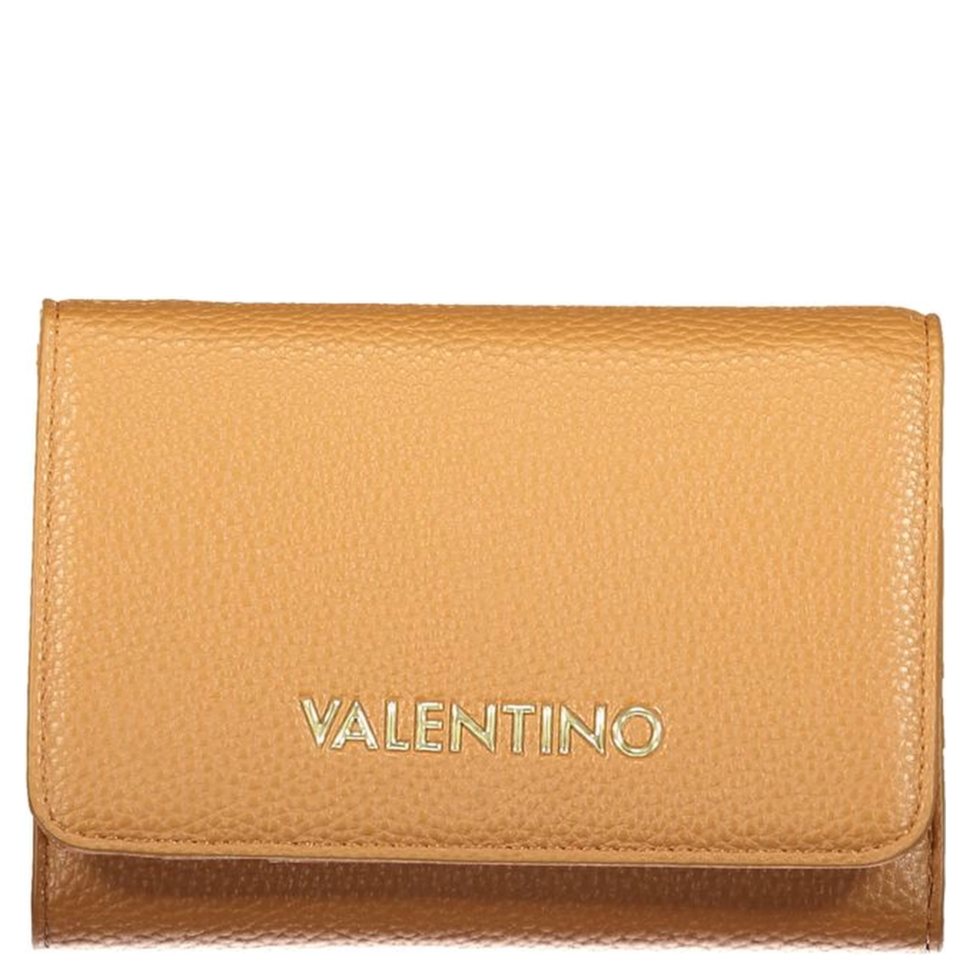 Brown Polyurethane Women's Wallet