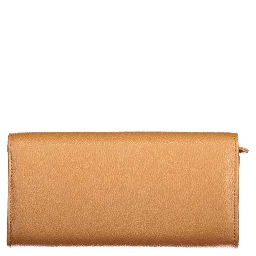 Brown Polyurethane Women's Wallet