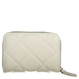 White Polyurethane Women's Wallet