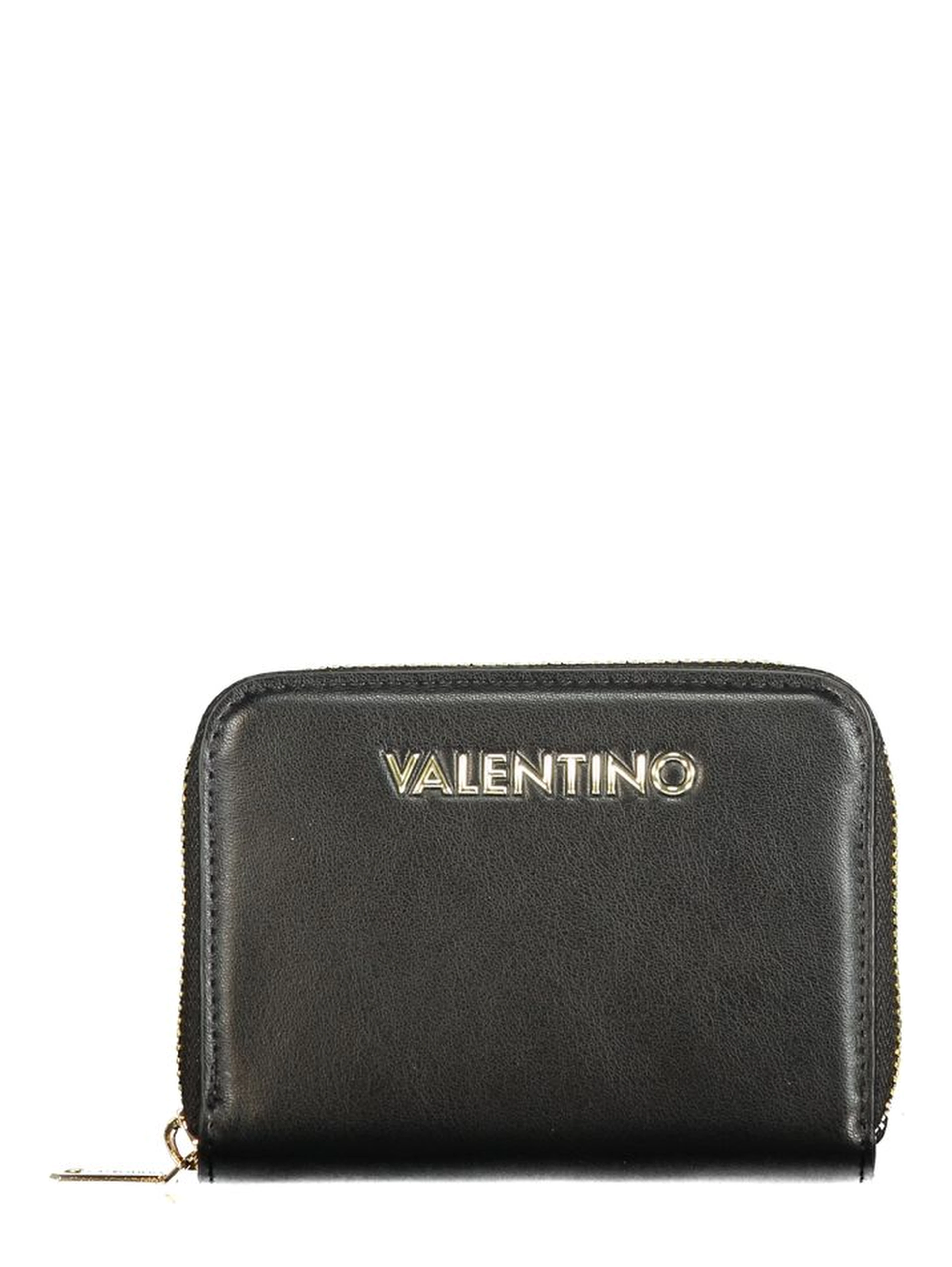 Black Polyurethane Women's Wallet