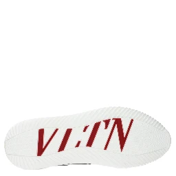 Multicolor Leather Athletic Sneakers