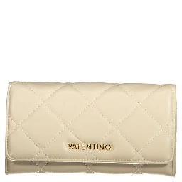 Beige Poliuretano Women's Wallet