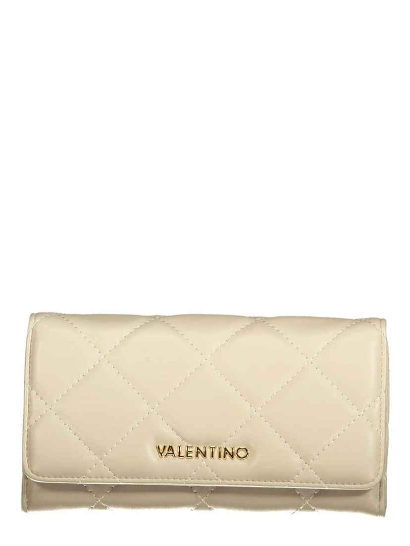 Beige Poliuretano Women's Wallet