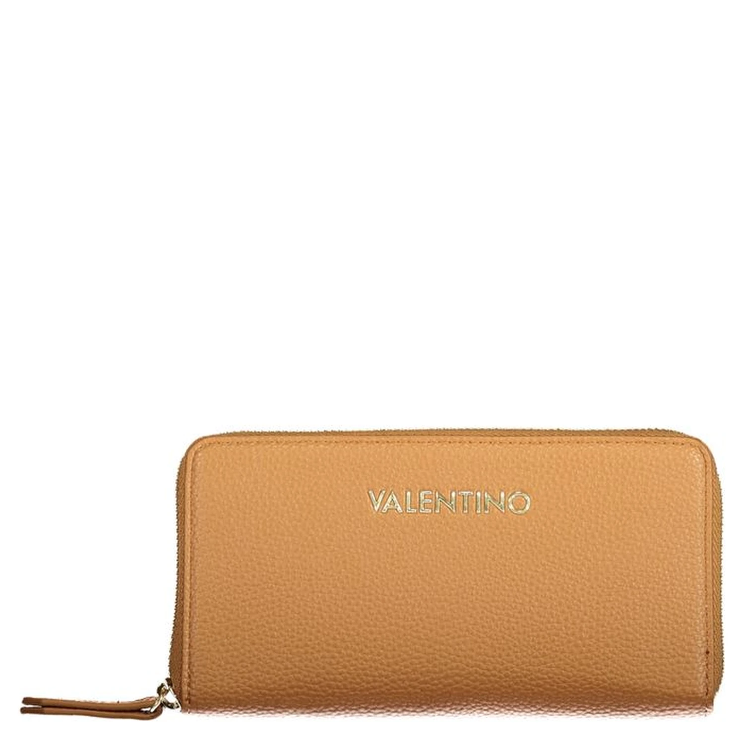 Brown Polyurethane Women's Wallet