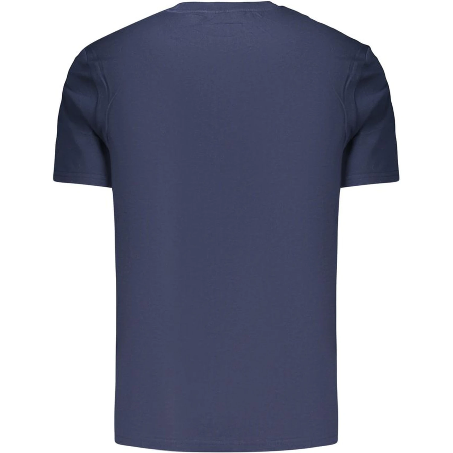 Blue Cotton Men's T-Shirt