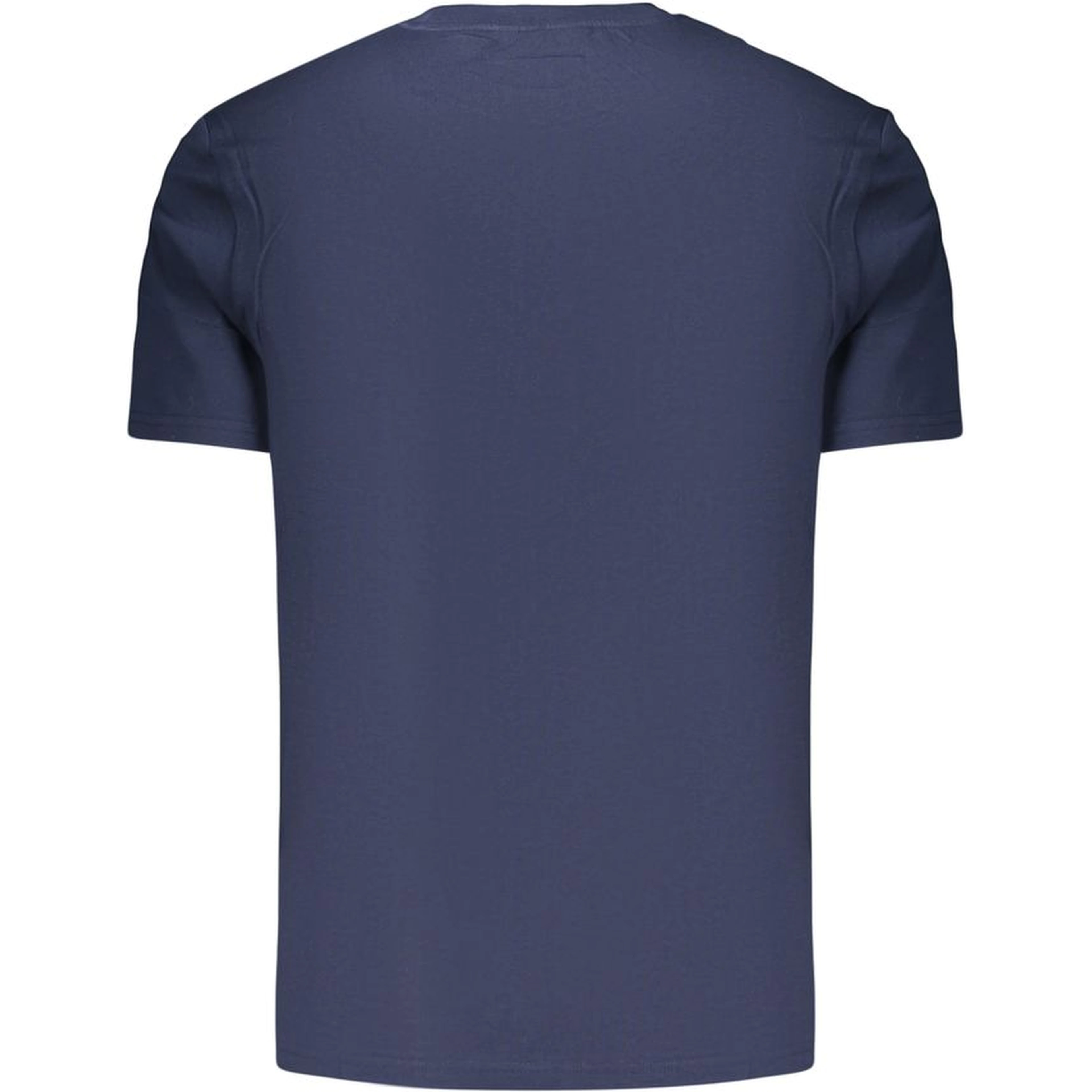 Blue Cotton Men's T-Shirt