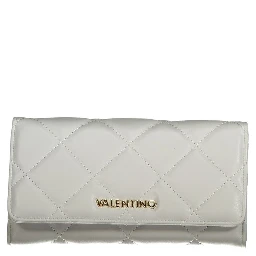 Gray Polyurethane Women's Wallet