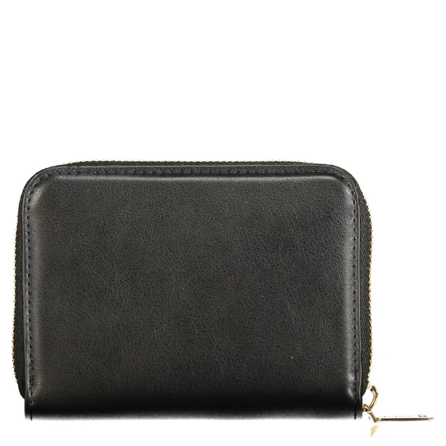 Black Polyurethane Women's Wallet
