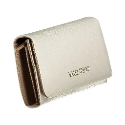 White Polyurethane Women's Wallet