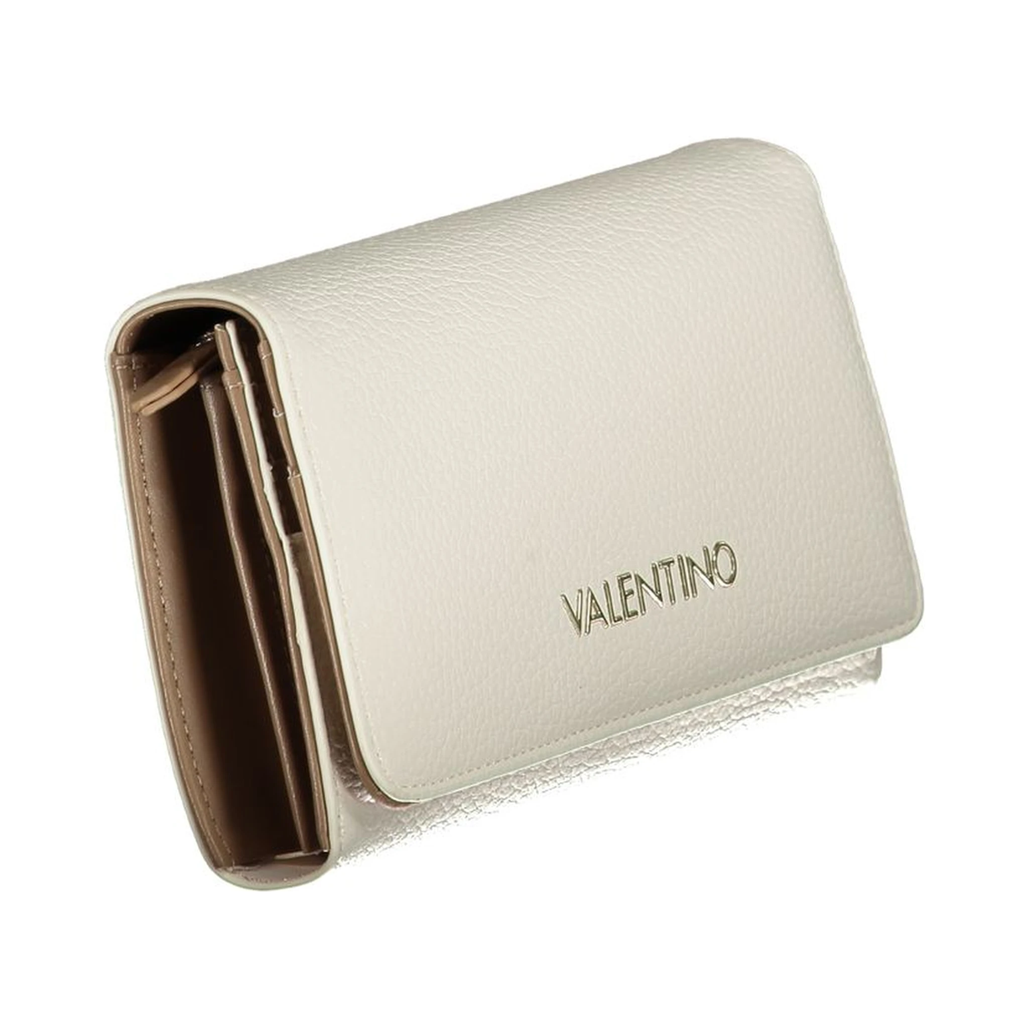 White Polyurethane Women's Wallet