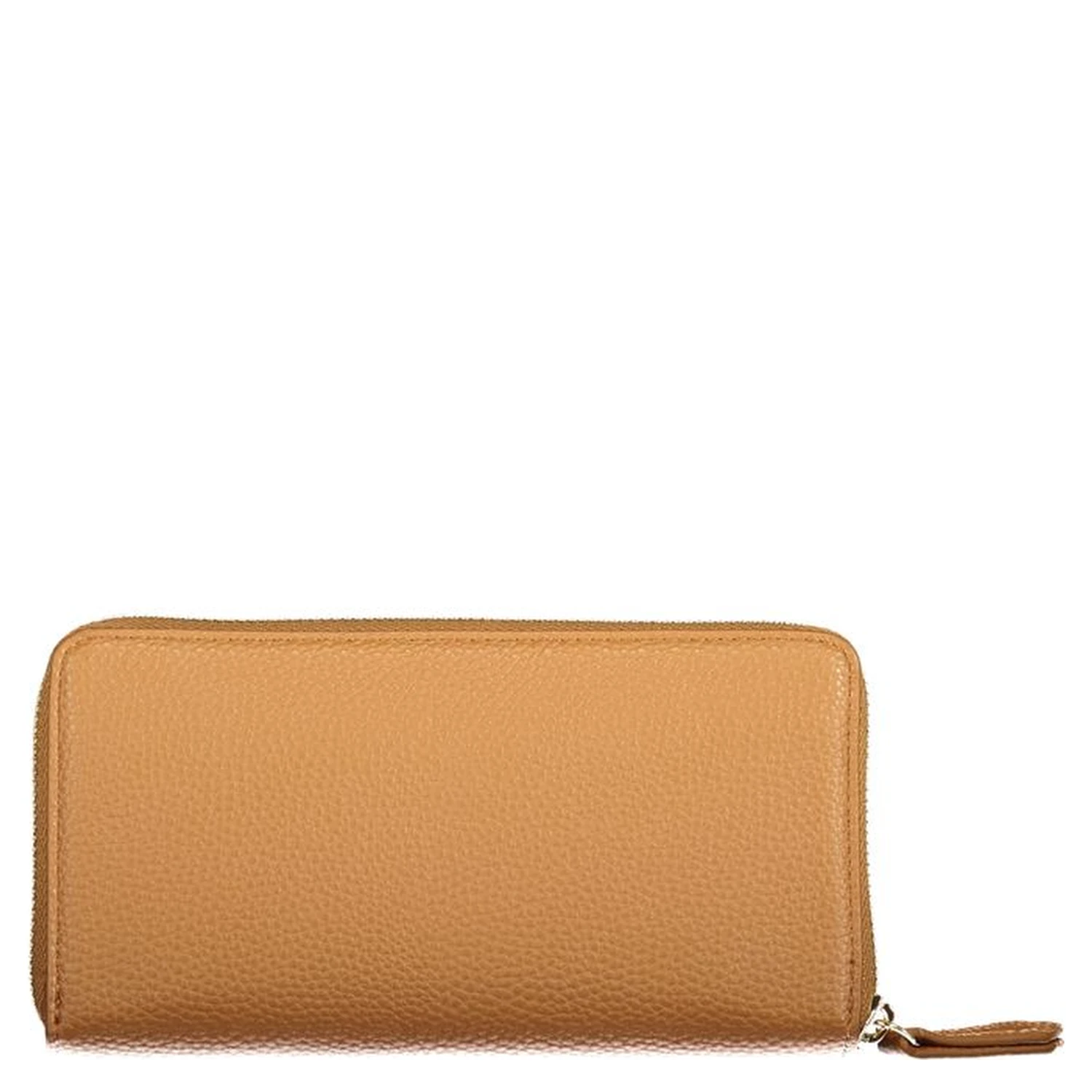 Brown Polyurethane Women's Wallet