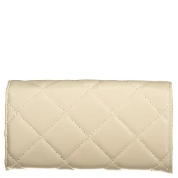 Beige Poliuretano Women's Wallet