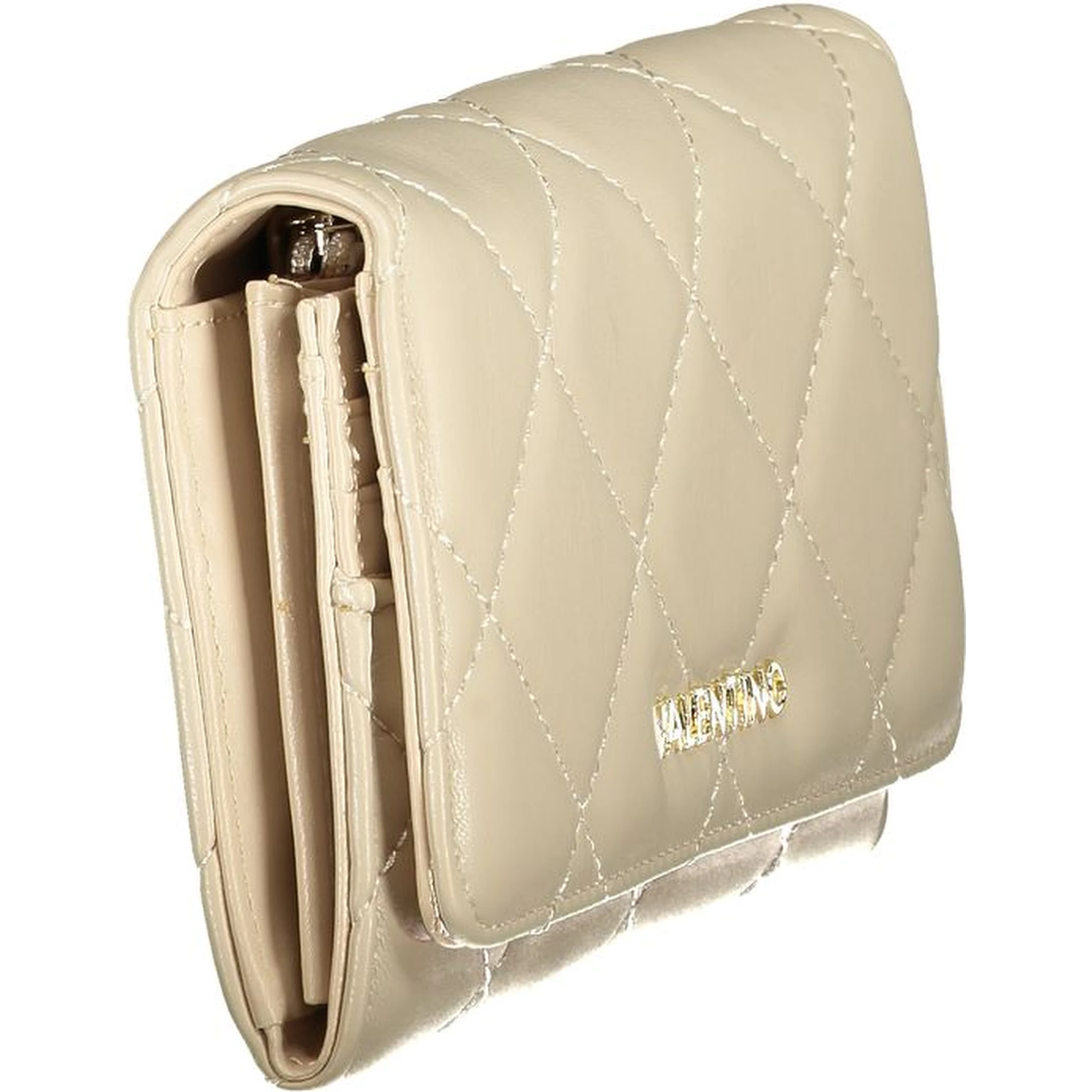 Beige Poliuretano Women's Wallet