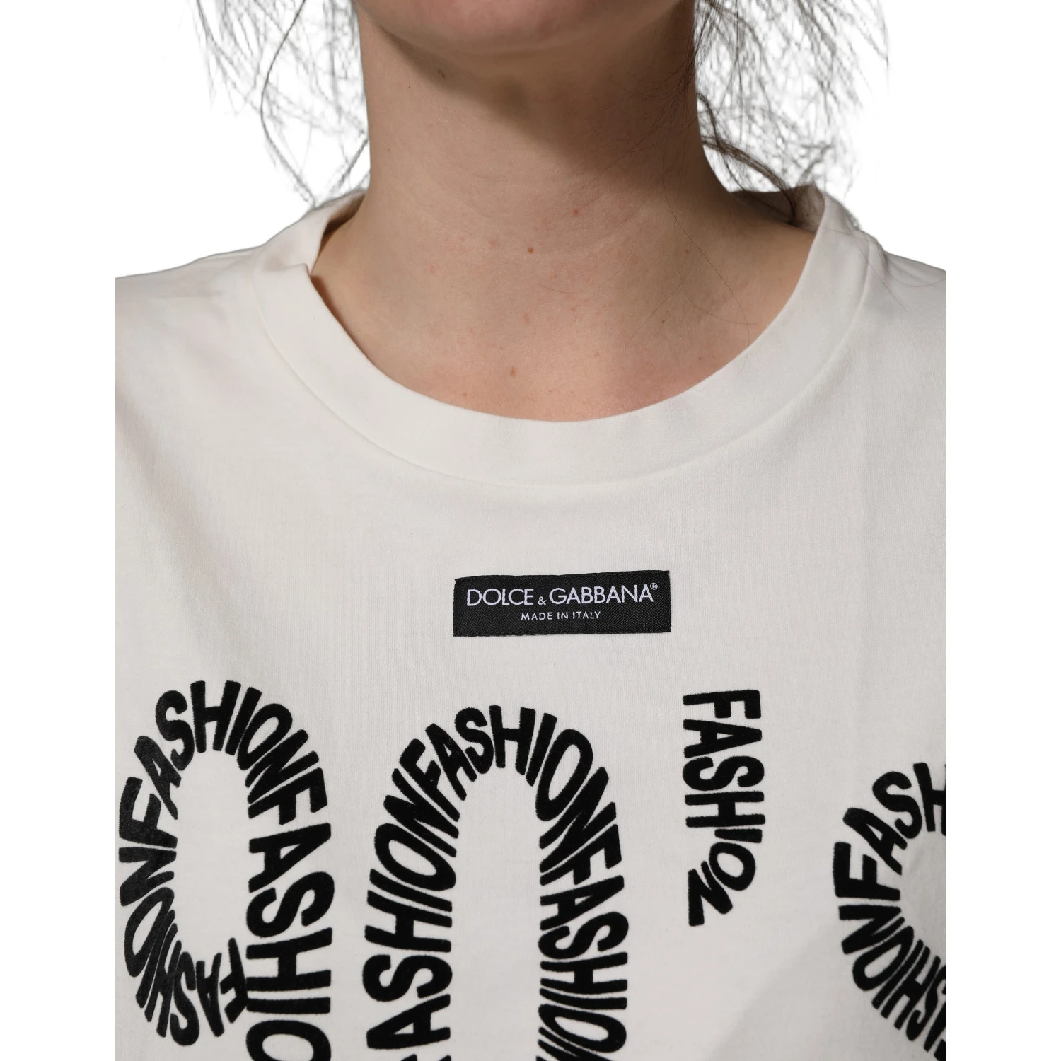 White Cotton Graphic Sleeveless Tank Top