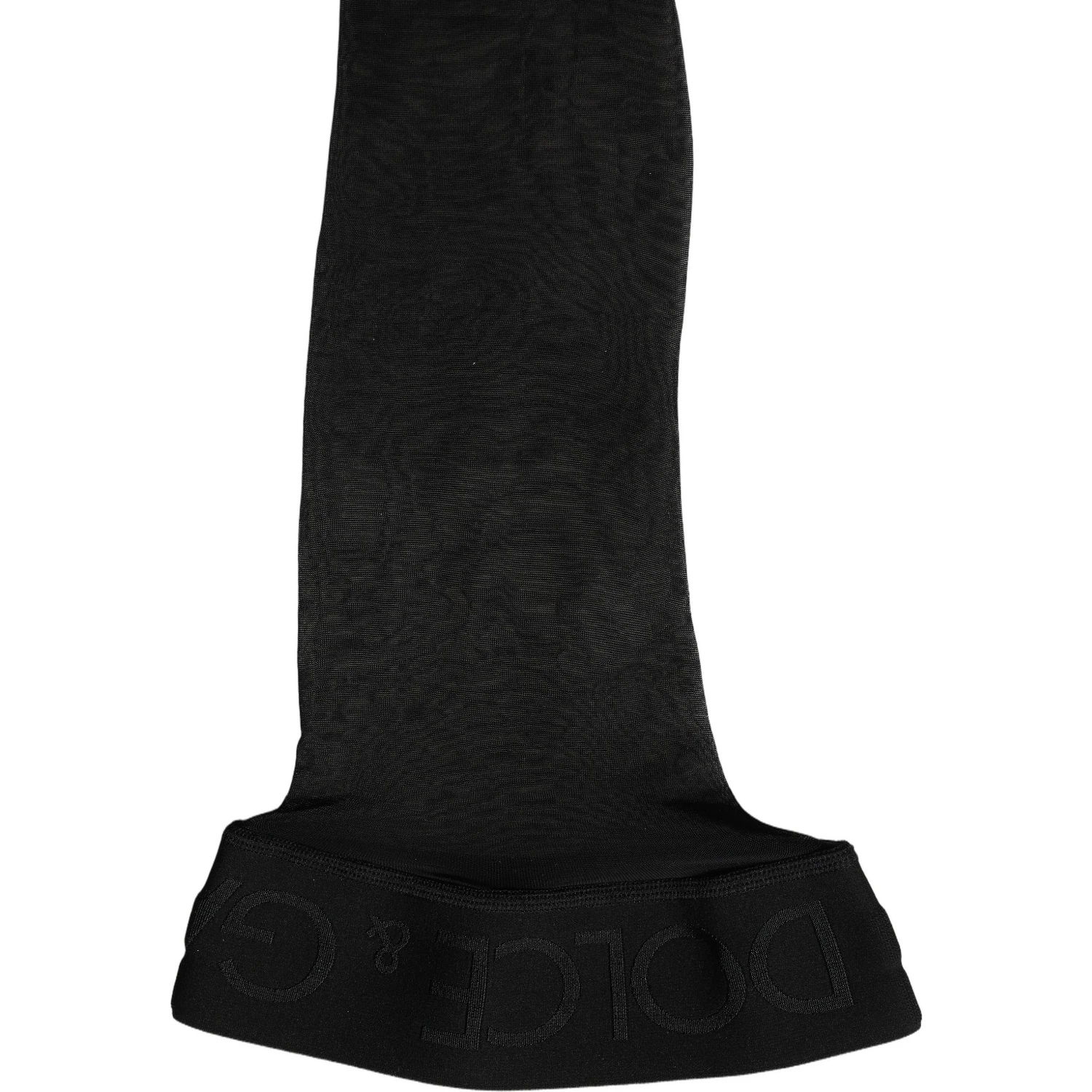 Black Sheer Nylon Thigh High Stockings Socks