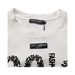 White Cotton Graphic Sleeveless Tank Top