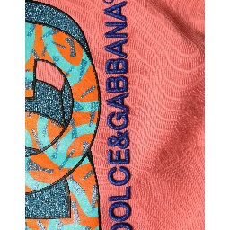 Pink Graphic Crew Neck Cropped Sweatshirt Sweater