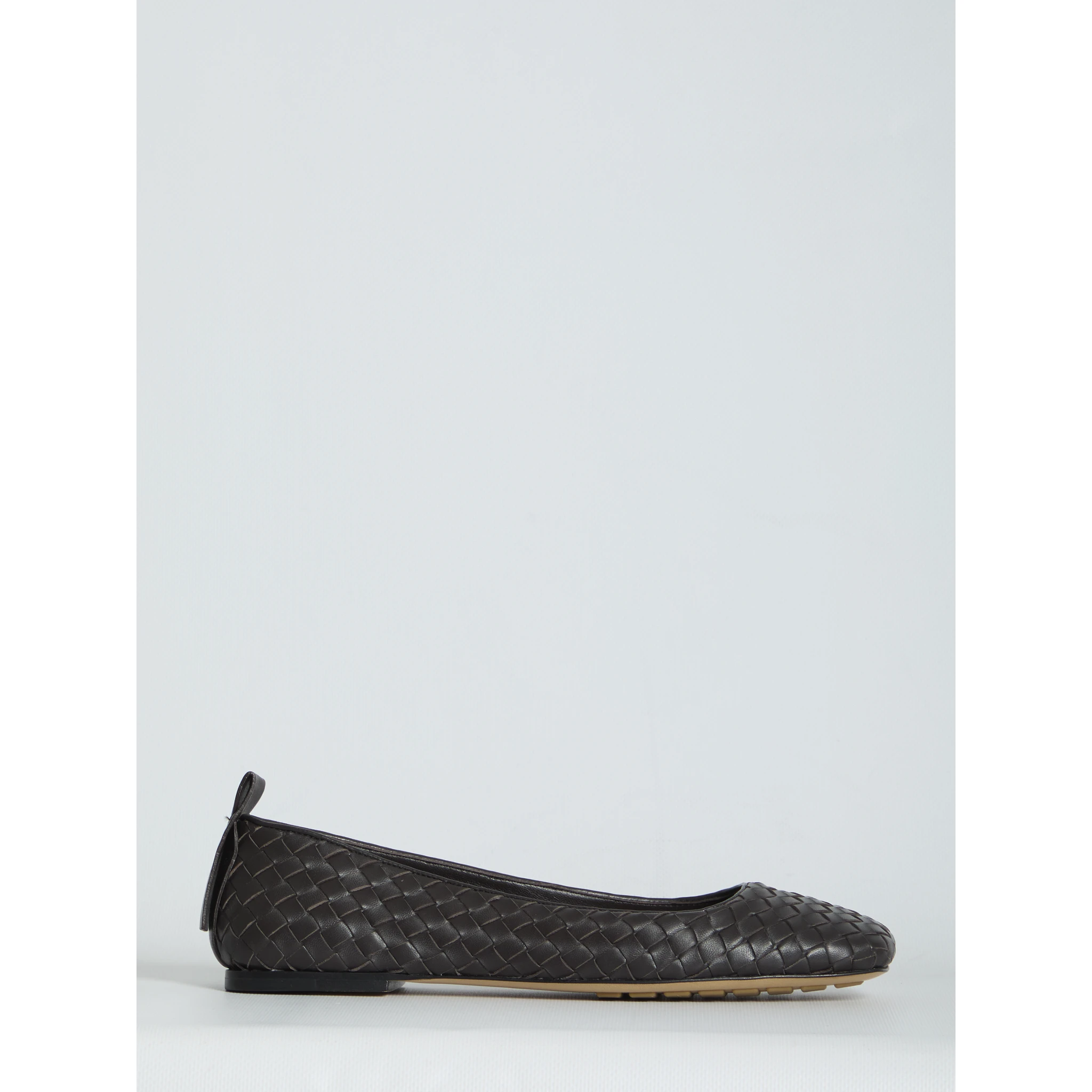 Espresso Charlotte ballet flats