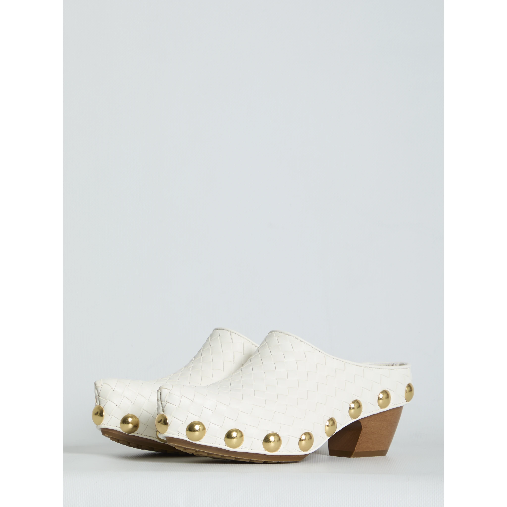 Gondola mules pumps