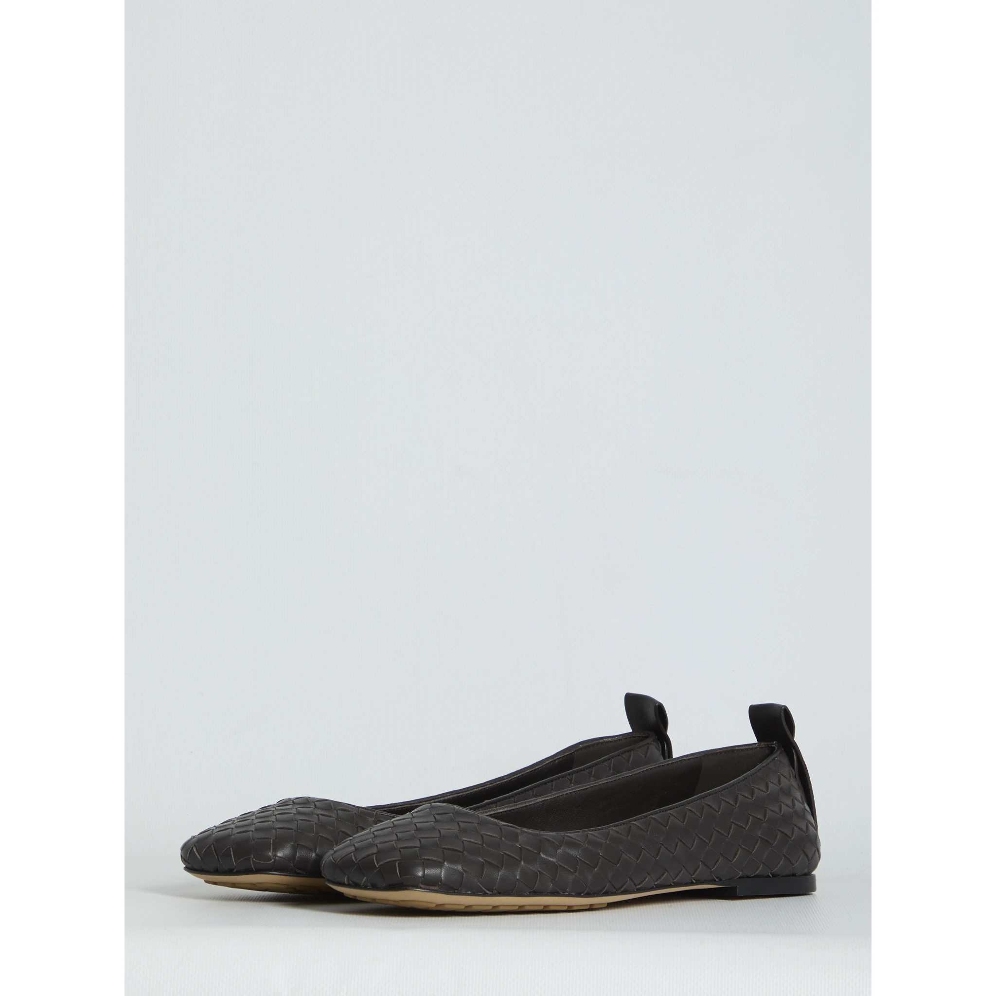 Espresso Charlotte ballet flats