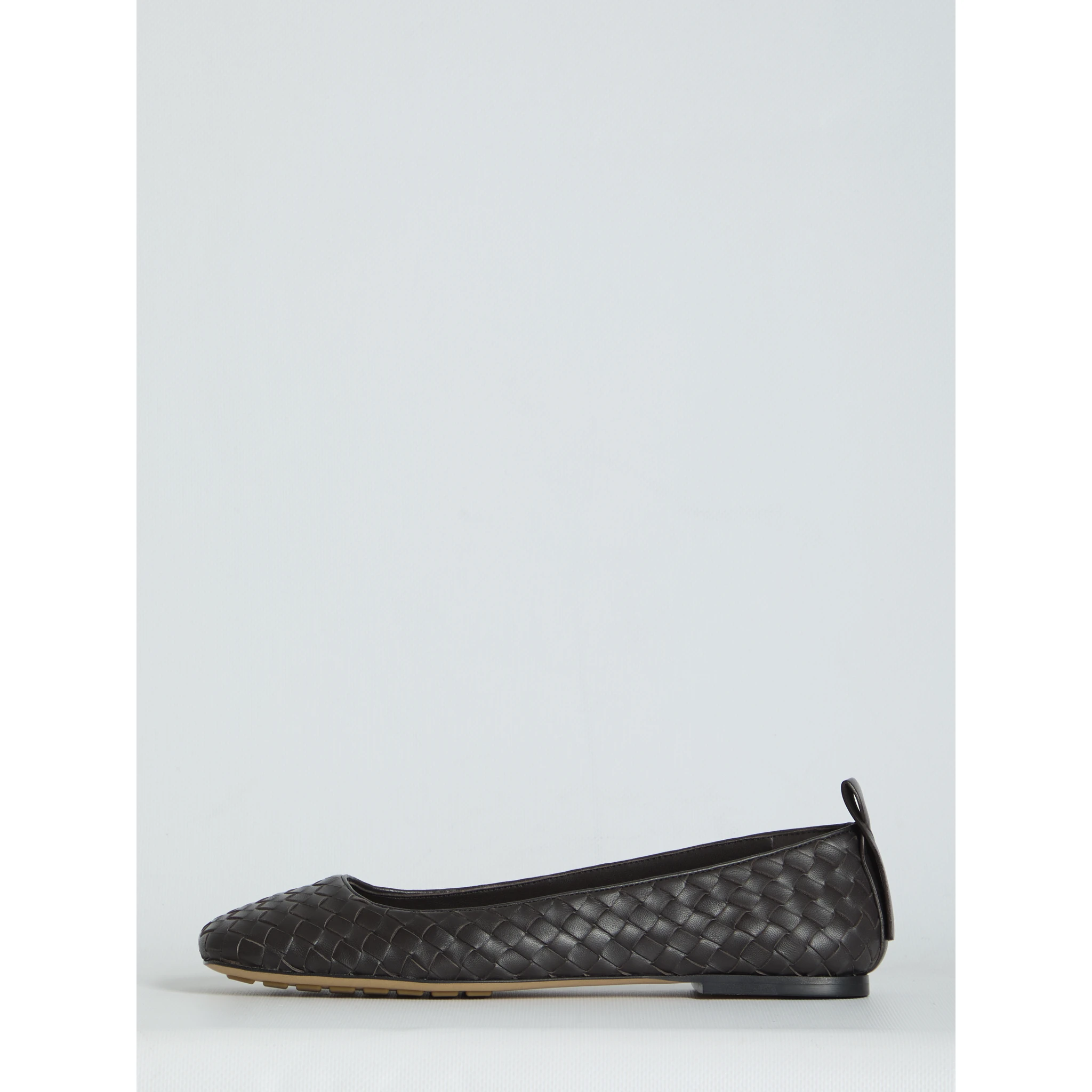 Espresso Charlotte ballet flats