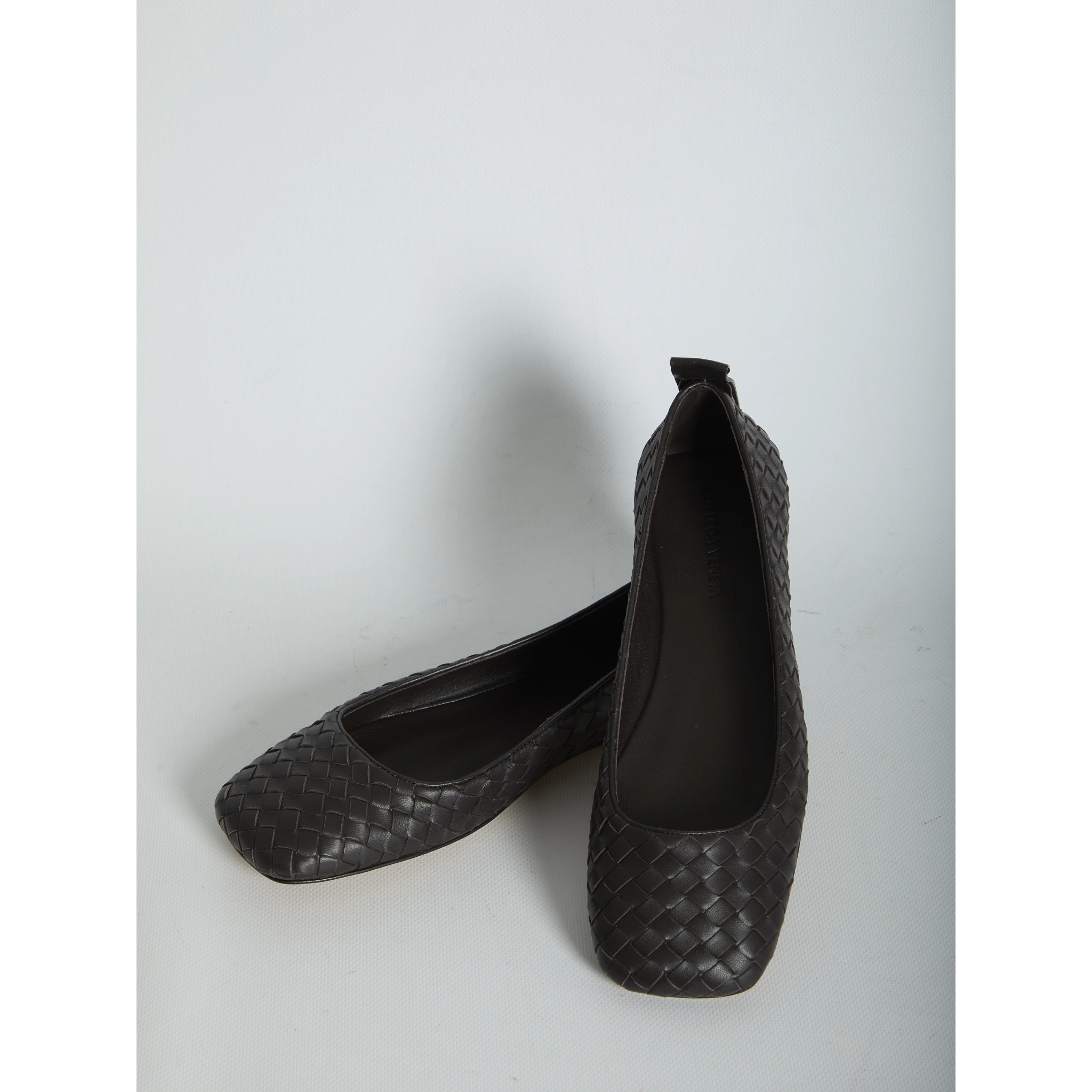 Espresso Charlotte ballet flats
