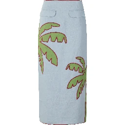 PALM TREE MAXI SKIRT