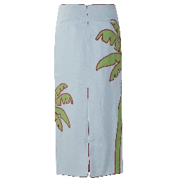 PALM TREE MAXI SKIRT