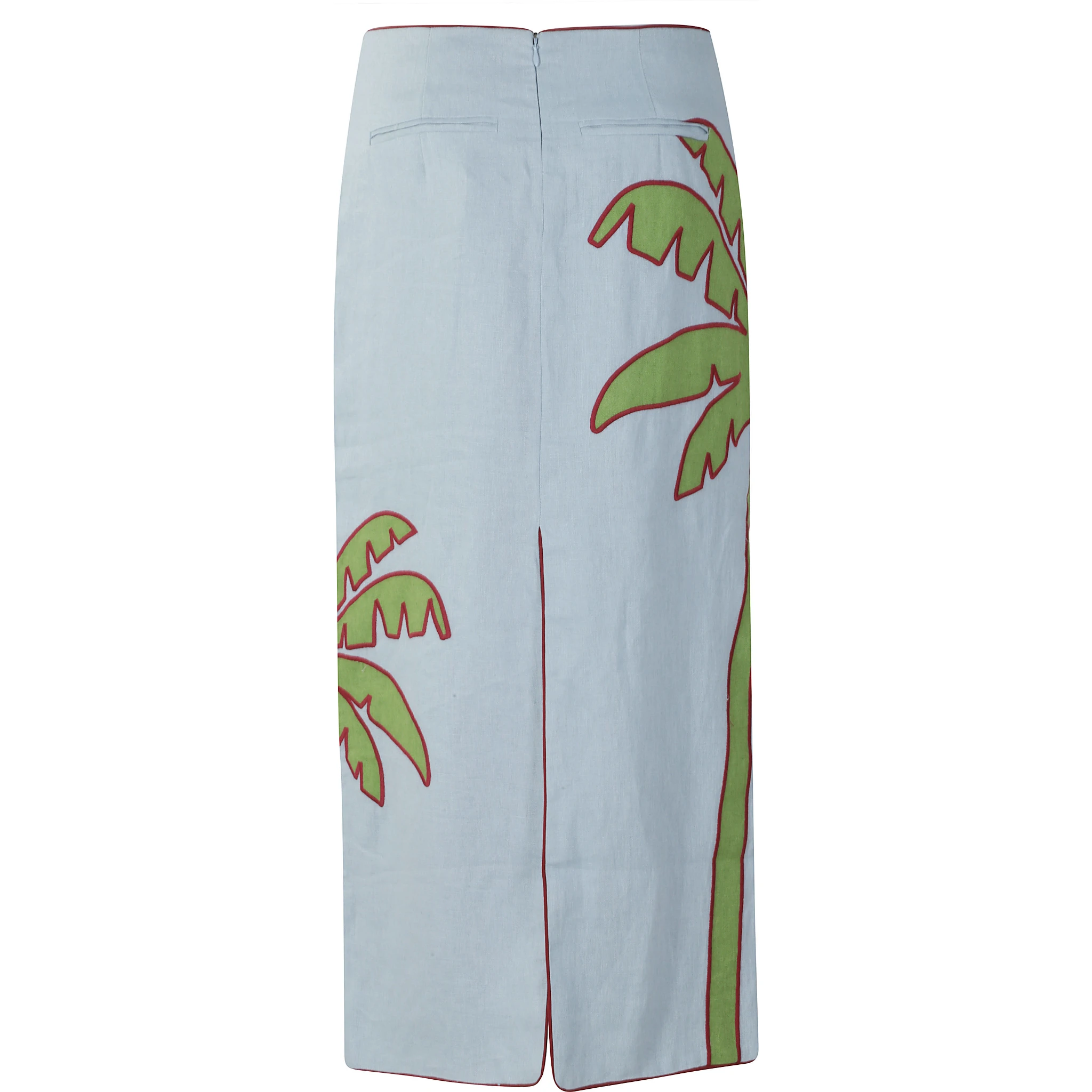 PALM TREE MAXI SKIRT